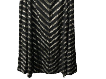 Skirt Maxi By Alfani In Black & Gold, Size: 14 Fashion