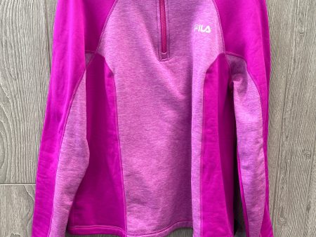 Athletic Sweatshirt Collar By Fila In Purple, Size: Xl Sale