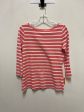 Top Long Sleeve By Talbots In Striped Pattern, Size: M Cheap