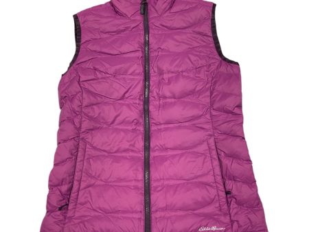 Vest Puffer & Quilted By Eddie Bauer In Purple, Size: S Hot on Sale