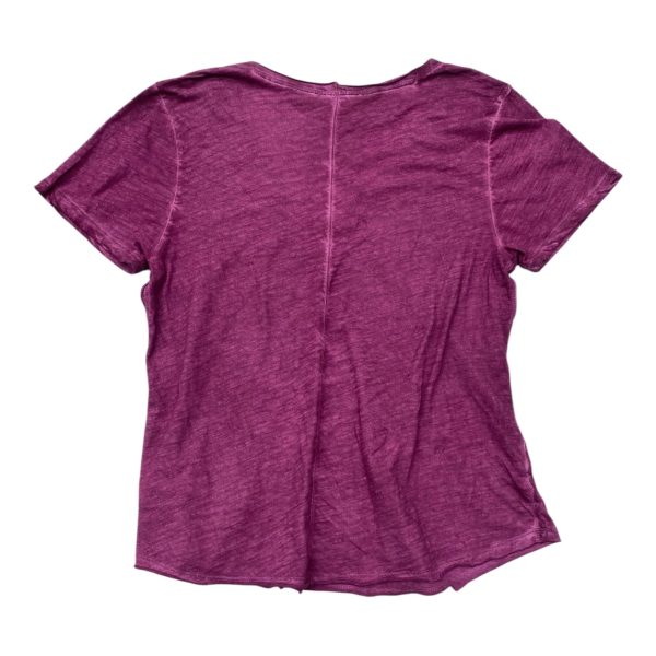 Top Short Sleeve By Maeve In Purple, Size: S on Sale