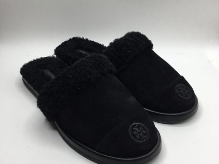 Slippers By Tory Burch In Black, size 8.5 Hot on Sale