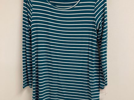 Top Long Sleeve By Old Navy In Striped Pattern, Size: M For Cheap