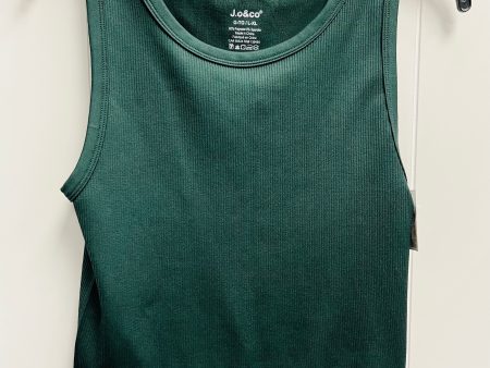 Top Sleeveless Basic By jo & co In Green, Size: Xl Online now