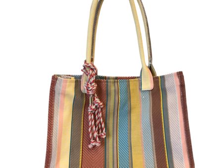 Tote By Vince Camuto In Striped Pattern, Size:Medium Online Hot Sale