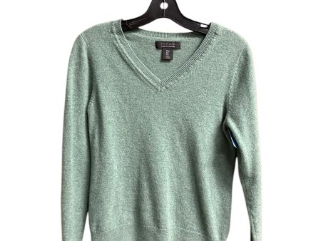 Top Long Sleeve By Tahari By Arthur Levine In Green, Size: M Online now