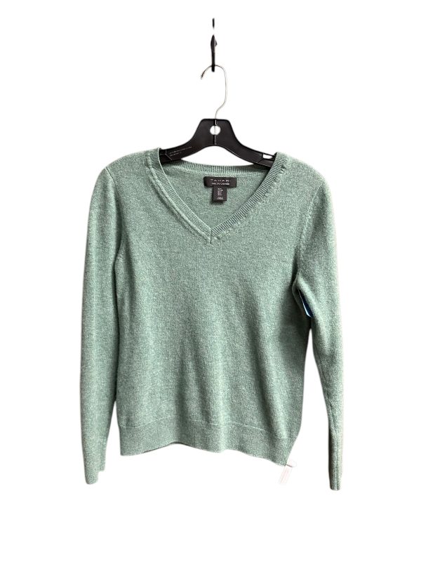 Top Long Sleeve By Tahari By Arthur Levine In Green, Size: M Online now