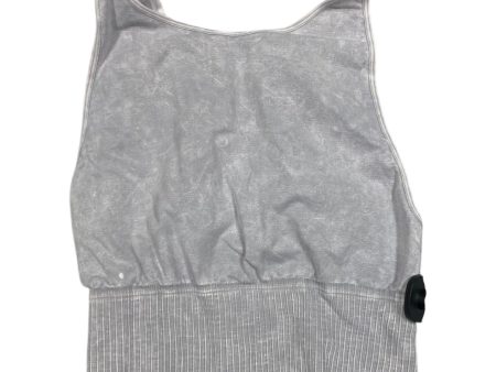 Athletic Tank Top By Free People In Grey, Size: M Cheap