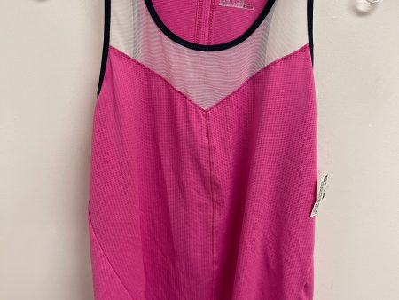 Athletic Tank Top By Clothes Mentor In Pink, Size: L on Sale