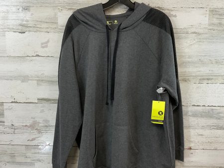 Top Long Sleeve By Xersion In Grey, Size: 1x For Discount