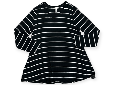 Top Long Sleeve By Soma In Striped Pattern, Size: Xxl on Sale