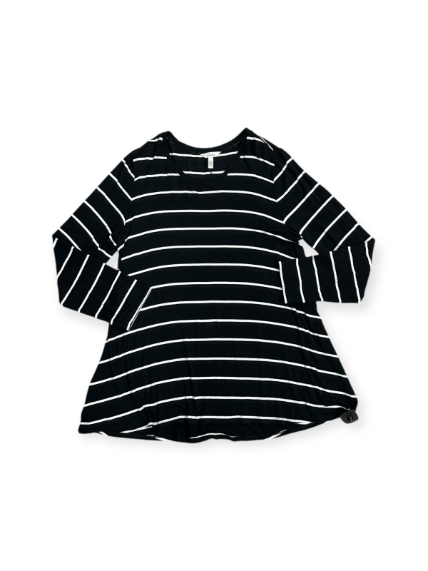 Top Long Sleeve By Soma In Striped Pattern, Size: Xxl on Sale