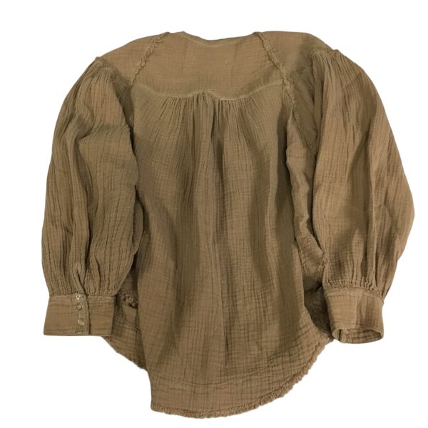 Top Long Sleeve By We The Free In Brown, Size: S Sale