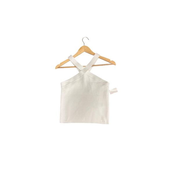 Top Sleeveless By J. Crew In White, Size: M Online Hot Sale