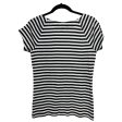 Top Short Sleeve By Lauren By Ralph Lauren In Striped Pattern, Size: L For Sale