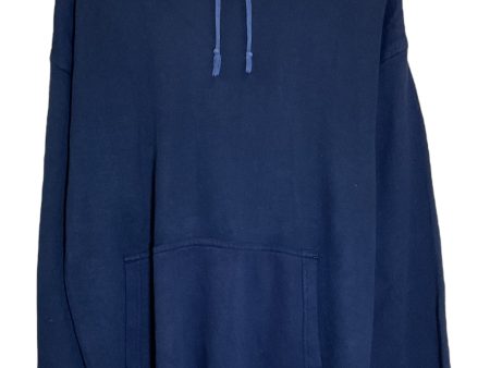 Sweatshirt Hoodie By Basic Editions In Navy, Size: L Online Hot Sale