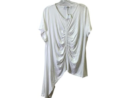 Top Ss By Patrizia Luca In Cream, Size:S on Sale