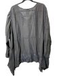 Top Long Sleeve Designer By Johnny Was In Black, Size: 3x Hot on Sale