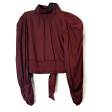 Top Long Sleeve By Zara In Red, Size: S Online Hot Sale