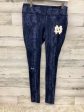 Athletic Leggings By Under Armour In Navy, Size: M Discount