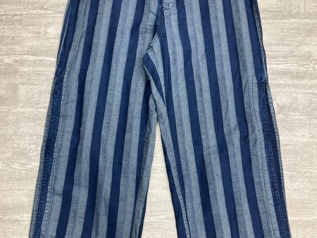 Pants Wide Leg By Free People In Blue, Size: 6 Online now