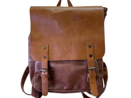 Backpack By LXY In Brown, Size:Large Online