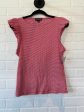 Top Sleeveless By J. Crew In Red & White, Size: M For Discount