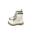 Boots Ankle Flats By Dr Martens In White, Size: 7 Online Sale