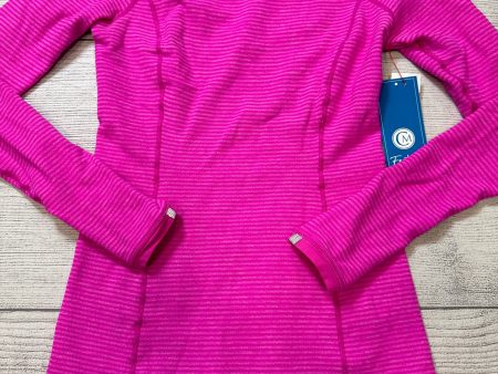 Athletic Top Long Sleeve Crewneck By Lululemon In Pink, Size: 4 Online