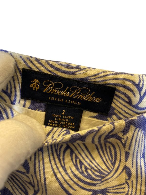 Pants Other By Brooks Brothers In Blue & White, Size: 2 Fashion