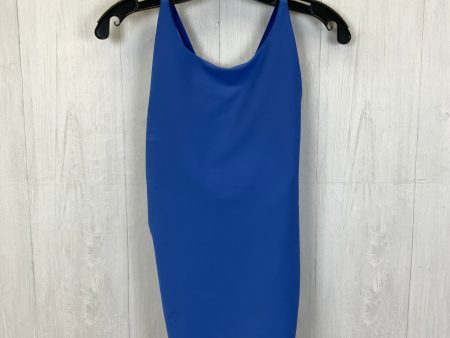 Athletic Tank Top By Calvin Klein In Blue, Size: L Fashion