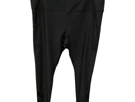 Athletic Leggings By Mondetta In Black, Size: Xxl Cheap