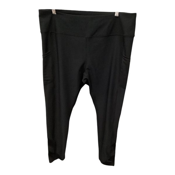 Athletic Leggings By Mondetta In Black, Size: Xxl Cheap