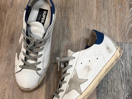 Shoes Luxury Designer By Golden Goose In White, Size: 11 41 For Sale