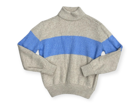 Sweater By Aerie In Blue & Cream, Size: Xs Online now