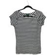 Top Short Sleeve By Lauren By Ralph Lauren In Striped Pattern, Size: L For Sale