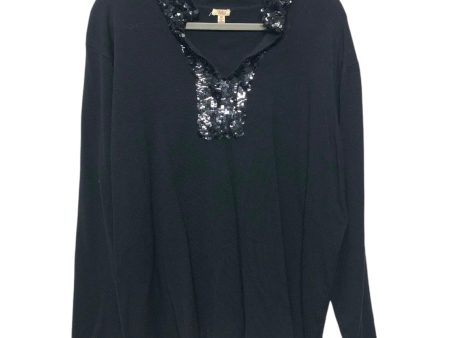 Top Long Sleeve By Reba In Black, Size: 3x Fashion