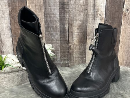 Boots Combat By Mix No 6 In Black, Size: 9.5 on Sale