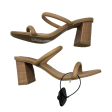 Shoes Heels Block By Dolce Vita In Tan, Size: 9.5 Online Hot Sale