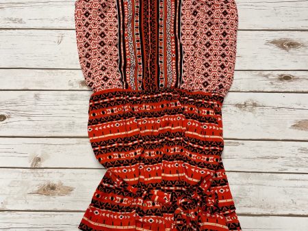 Romper By White House Black Market In Orange, Size: 6 on Sale