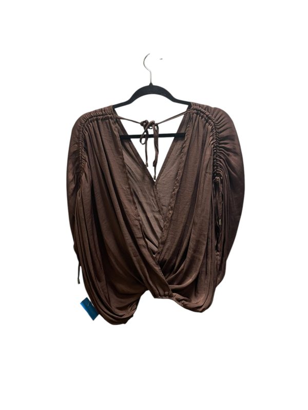 Top Sleeveless By Free People In Brown, Size: M Sale