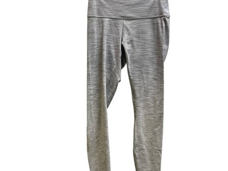 Athletic Leggings By Lululemon In Grey, Size: 4 Online Sale