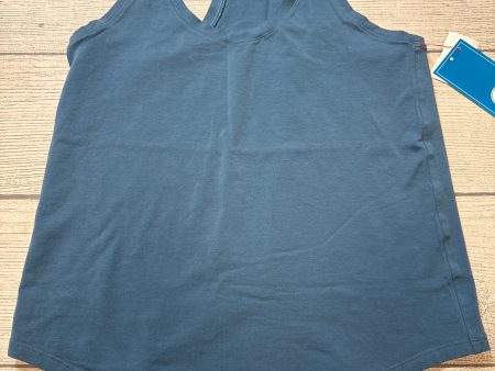 Athletic Tank Top By Lululemon In Blue, Size: 6 on Sale