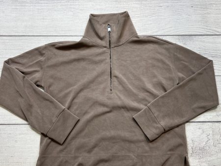 Athletic Sweatshirt Collar By Athleta In Brown, Size: S For Sale