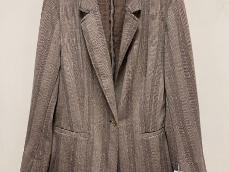 Blazer By Anne Klein In Brown, Size: Xl Online now