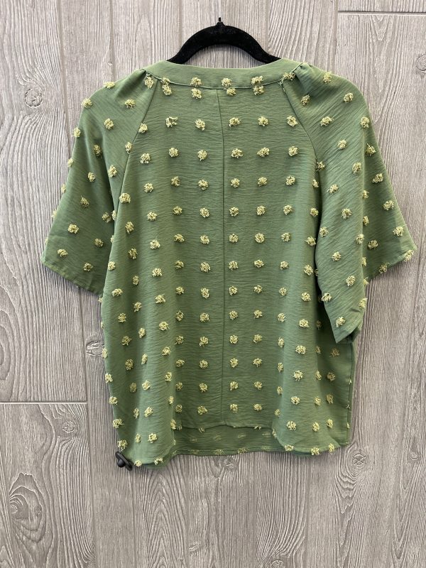 Top Short Sleeve By Clothes Mentor In Green, Size: M Online Hot Sale