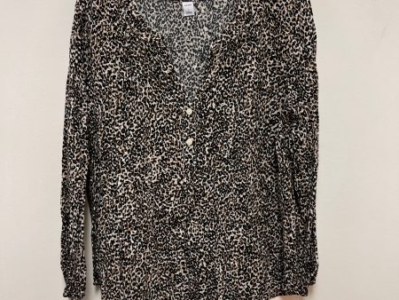 Top Long Sleeve By Old Navy In Animal Print, Size: L Hot on Sale