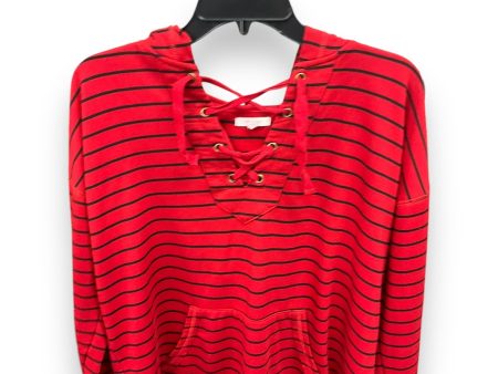 Top Long Sleeve By Maurices In Red, Size: L For Sale