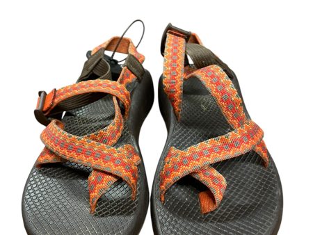 Sandals Flats By Chacos In Orange, Size: 8 Online now