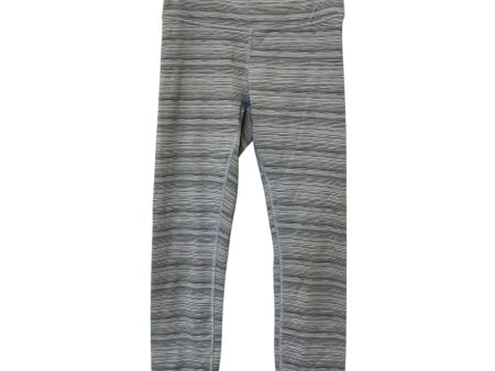 Athletic Leggings By Lululemon In Grey, Size: 6 Sale